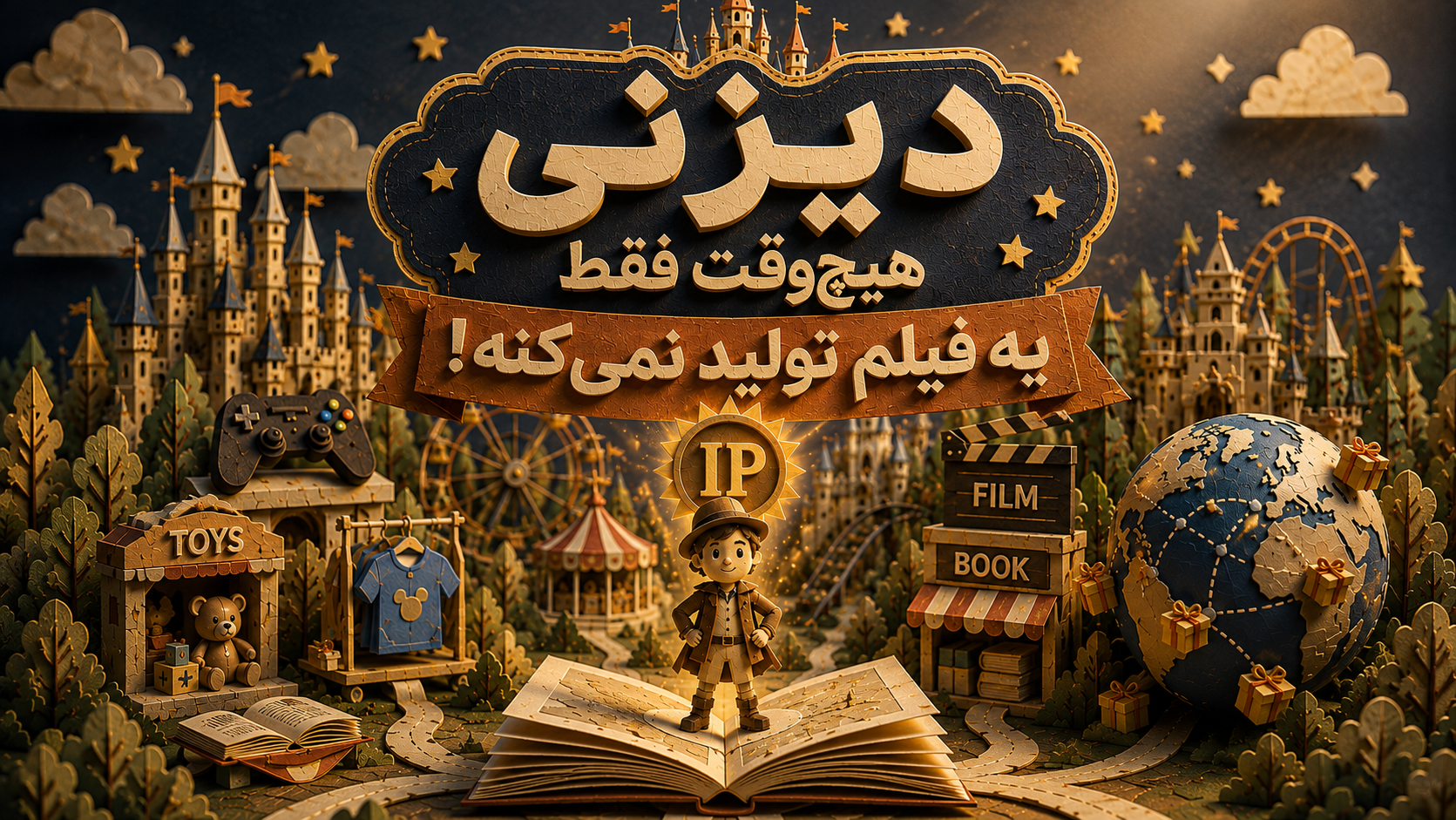 دیزنی هیچ‌وقت فقط یه فیلم تولید نمی‌کنه!